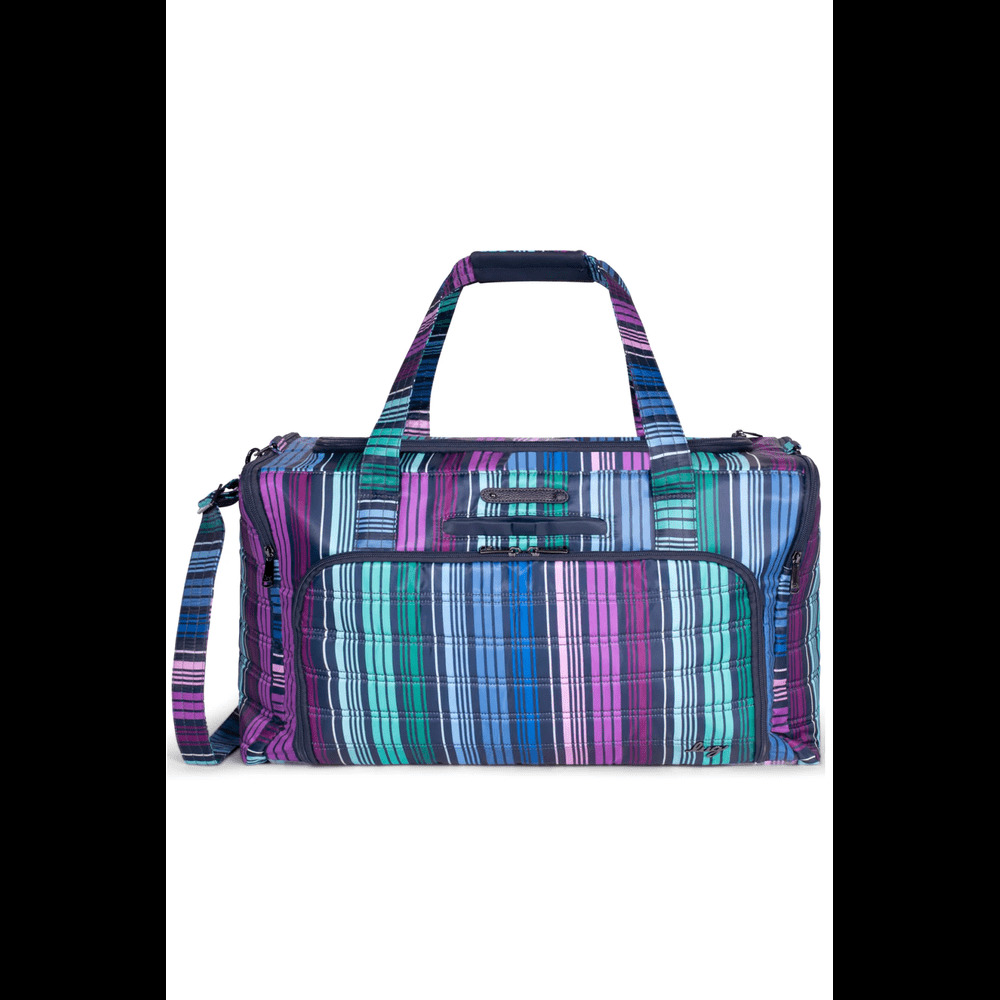 Lug Oversized Weekender Bag Trolley Duffel Love Stripe Multi